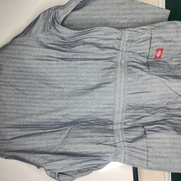 Vtv Dickies Gray Men's overalls Fisher Striped Coveralls - Picture 10 of 11